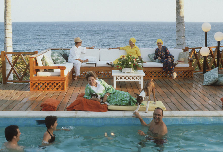 Silvie Rossels Place Photograph by Slim Aarons