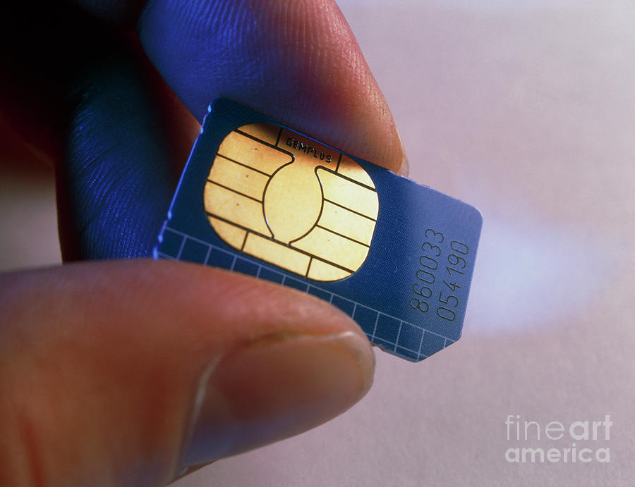 Sim Card Photograph By Cordelia Molloyscience Photo Library Pixels 3077