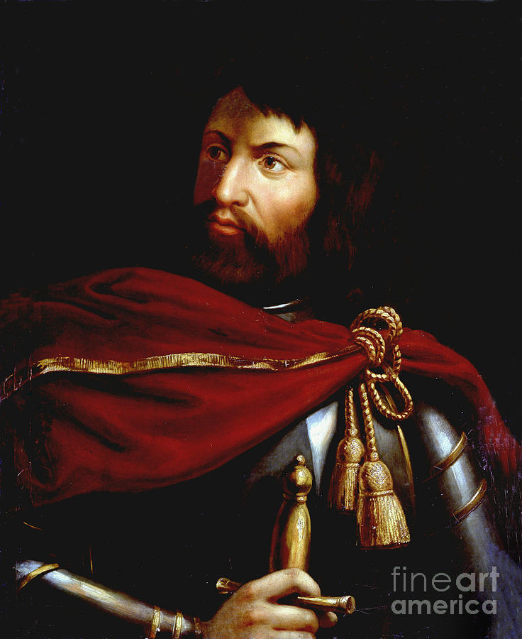 Simon Iv, Count Of Montfort And Leicester Painting by M Dejuinne