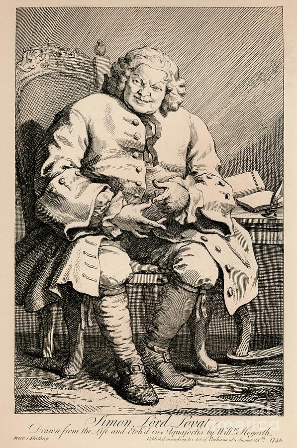Simon, Lord Lovat, 1746 Drawing by Print Collector