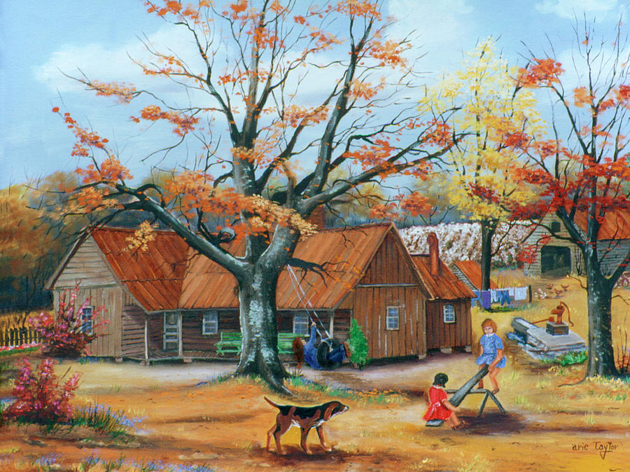 Fall Painting - Simple Pleasures by Arie Reinhardt Taylor