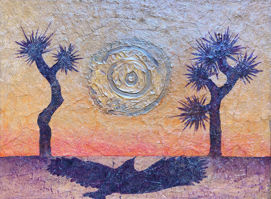 Simplicity in the Desert Painting by Corey Habbas