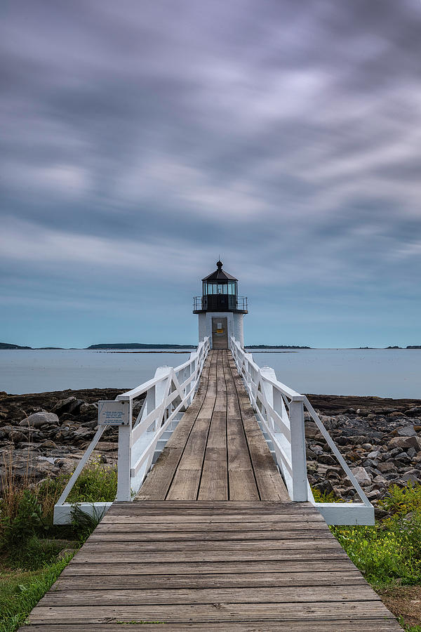Simply Maine At Marshall Point Photograph by Robert Fawcett