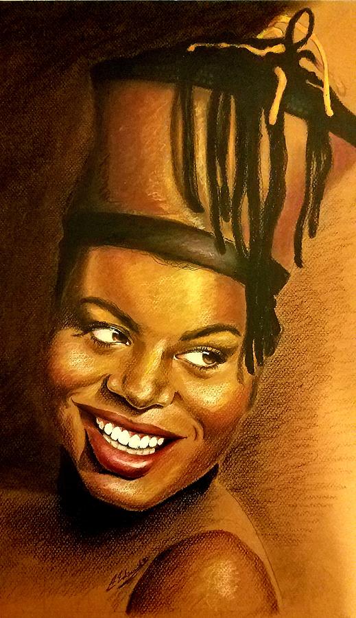 Simply Me Drawing by Alphonso Edwards II