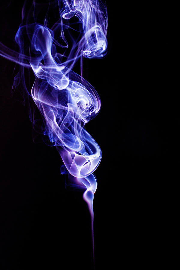 Simply smoke Photograph by Martin Smith