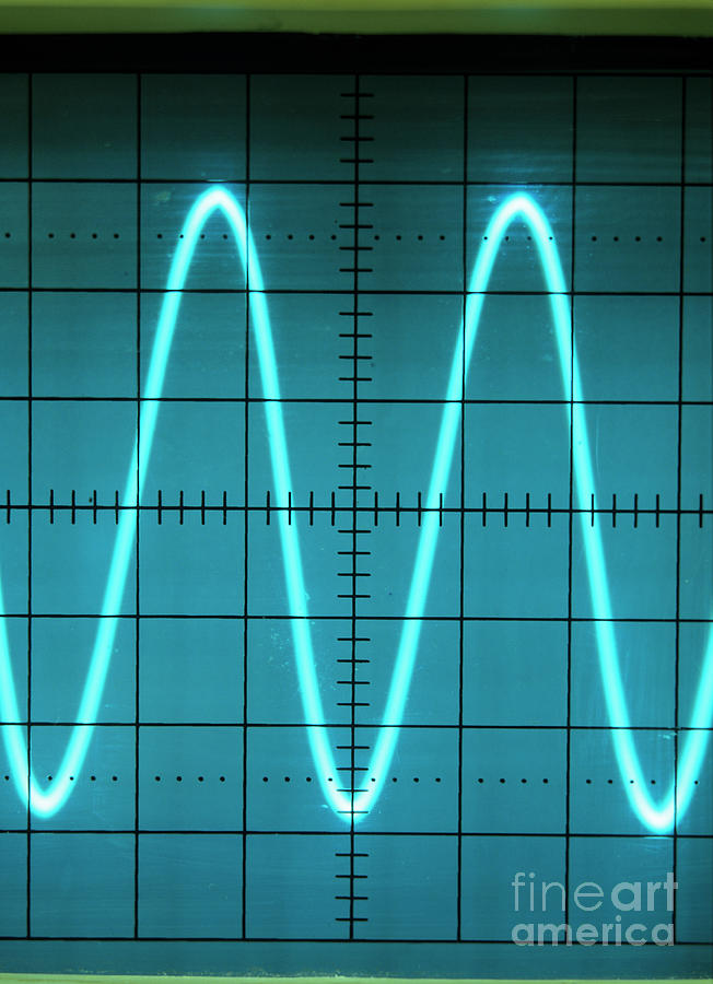 Sine Wave Photograph by Martyn F. Chillmaid/science Photo Library