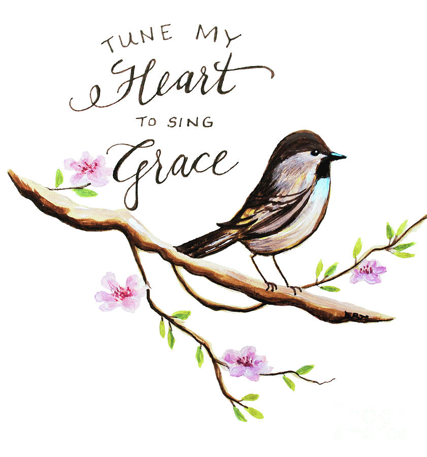 Sing Grace Painting by Elizabeth Robinette Tyndall