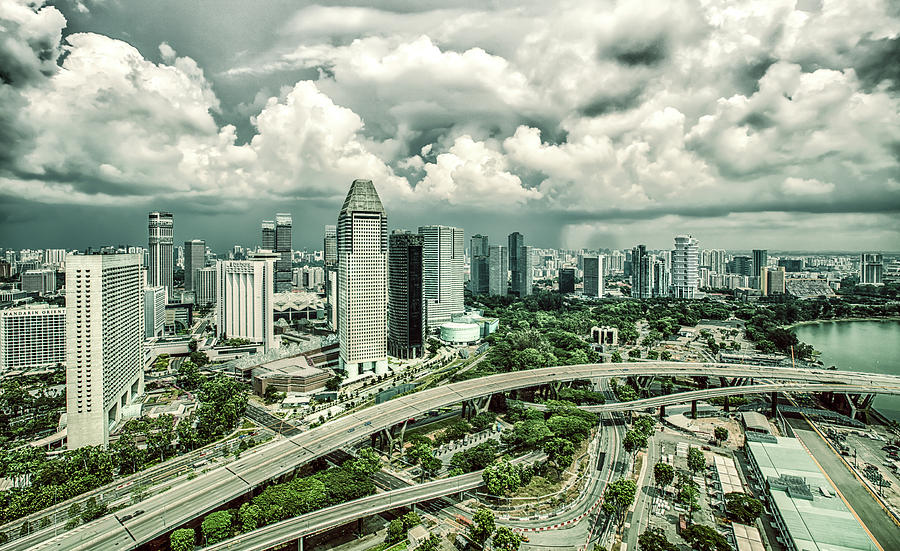 Singapore Photograph by Chris Cousins