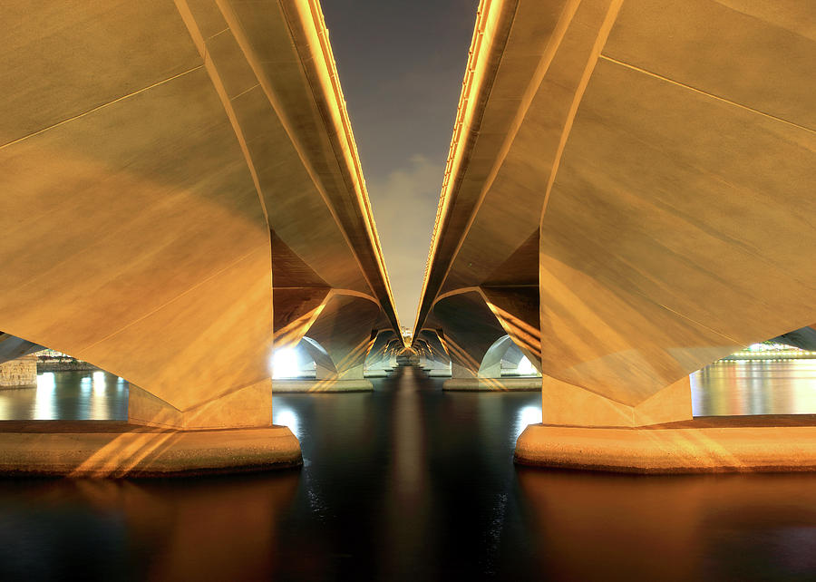 Singapore Symmetry Photograph by Rob Kroenert