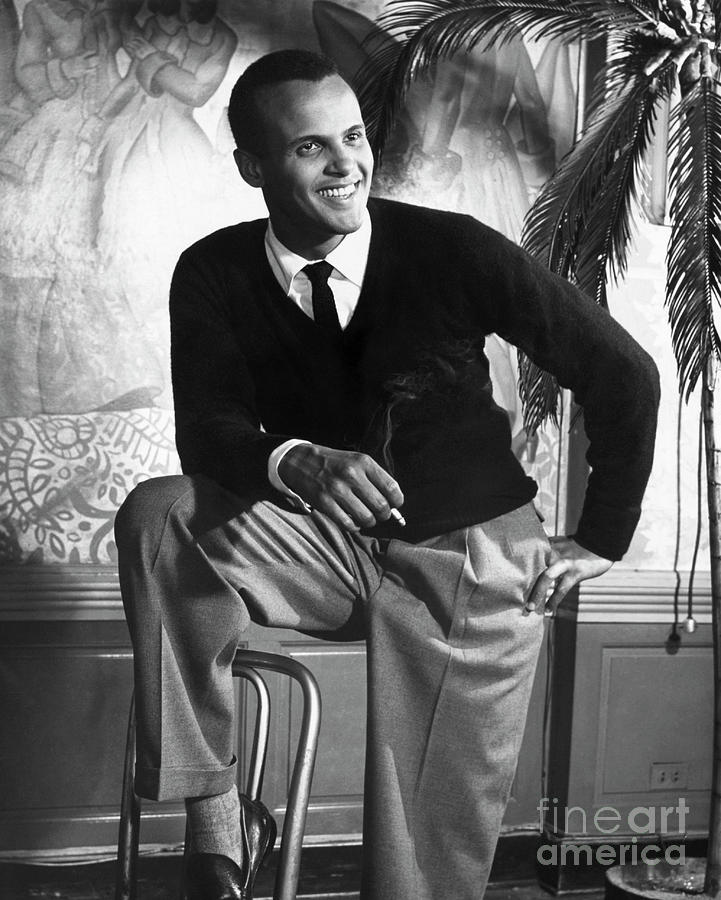Singer Harry Belafonte Photograph by Bettmann