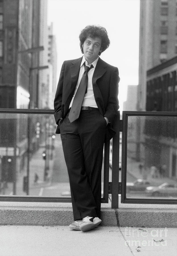 Singer Songwriter Billy Joel In Chicago by The Estate Of David Gahr