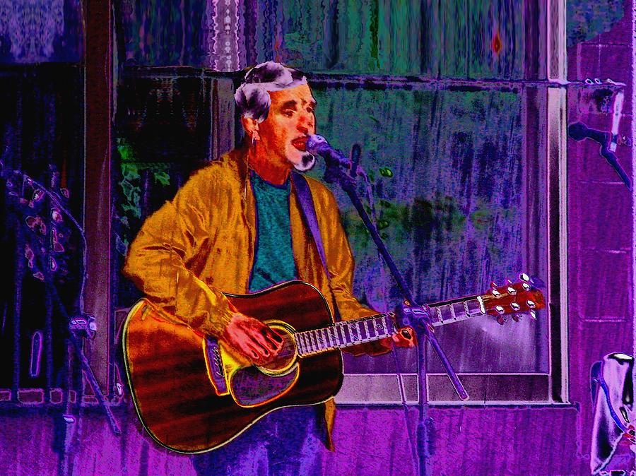 Singing in the Rain Digital Art by Cliff Wilson