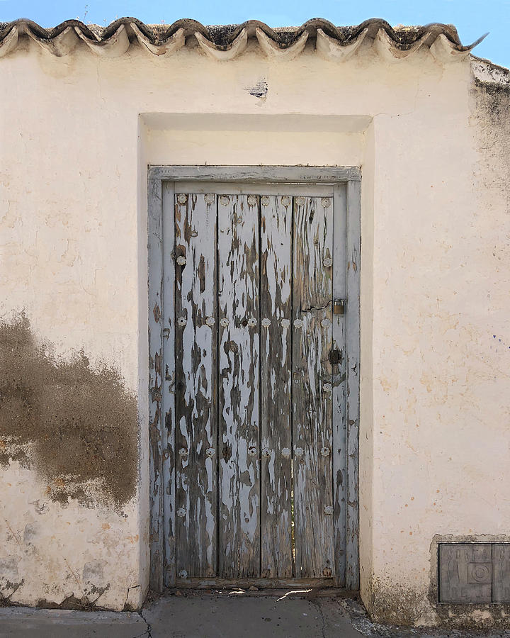 Single Blue Door Photograph