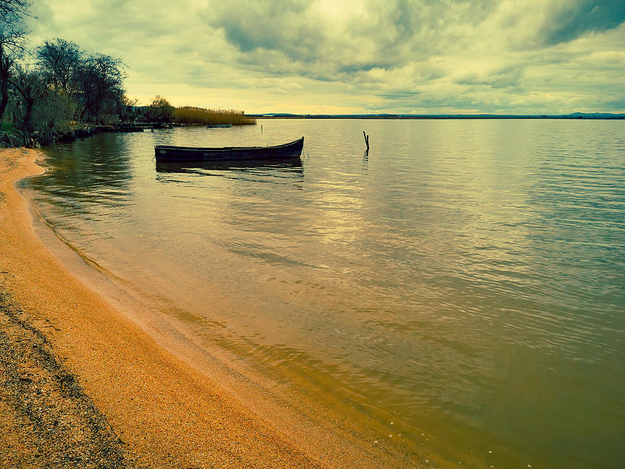 Single Boat Photograph by Iulian Hir