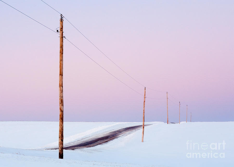 Country Photograph - Single Phase Electrical Power Lines by Todd Klassy Country Photograph - Single Phase Electrical Power Lines by Todd Klassy