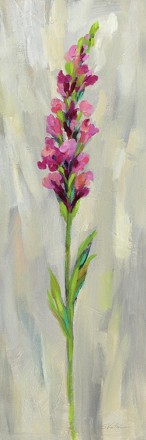 Flower Painting - Single Stem Flower Iv by Silvia Vassileva