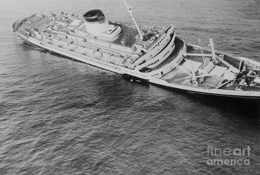 Sinking Of The Andrea Doria Photograph by Bettmann