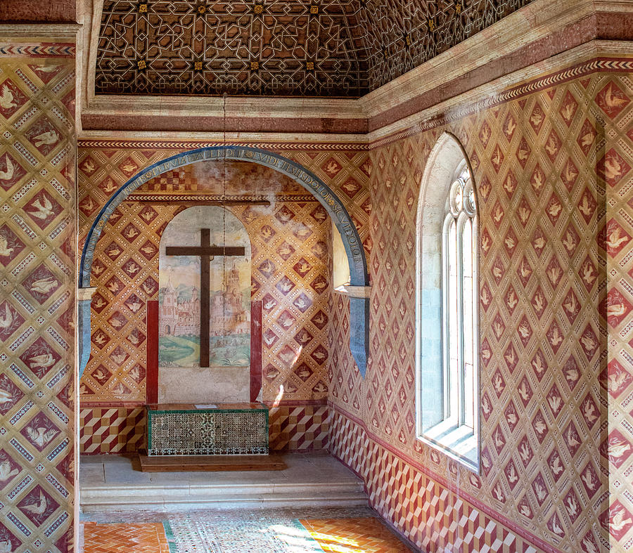 Sintra Palace Chapel Photograph by Marcy Wielfaert
