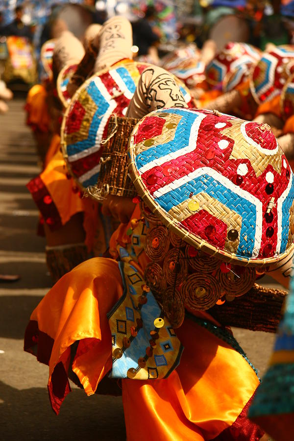 Sinulog Dancers At A Festival In Cebu Photograph by H3ct02