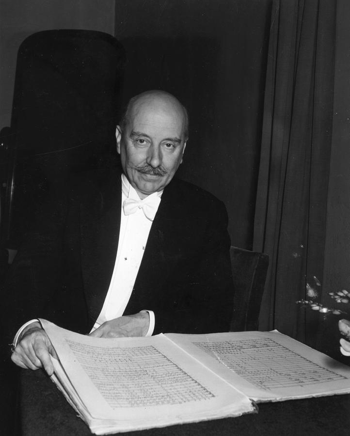 Sir Adrian Boult Photograph by Topical Press Agency