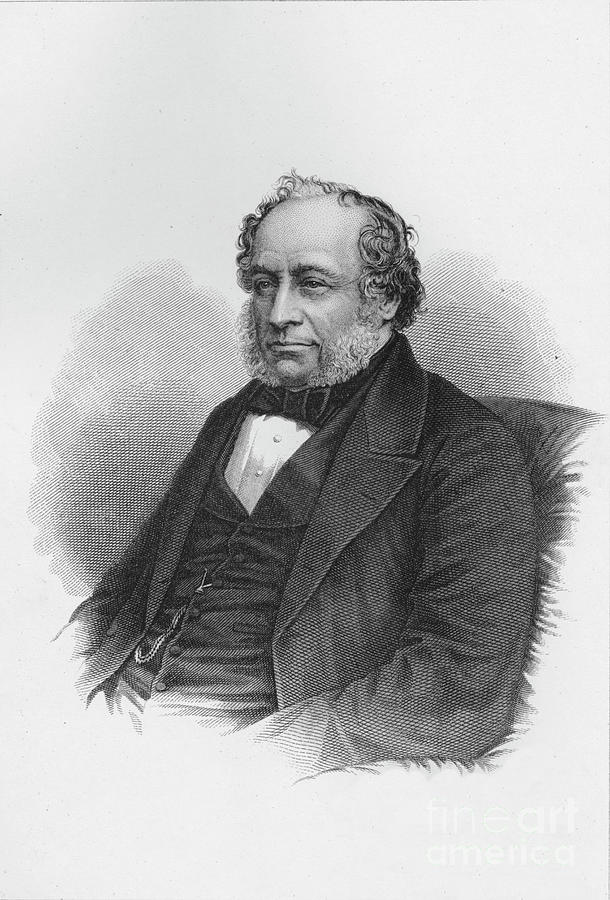 Sir Charles Barry, British Architect Drawing by Print Collector