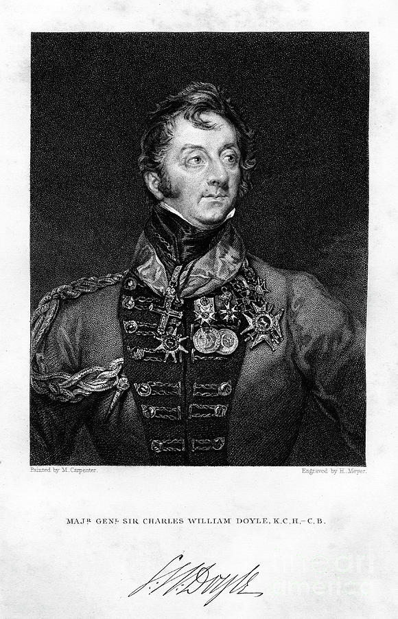 Sir Charles Hastings Doyle 1804-1883 Drawing by Print Collector