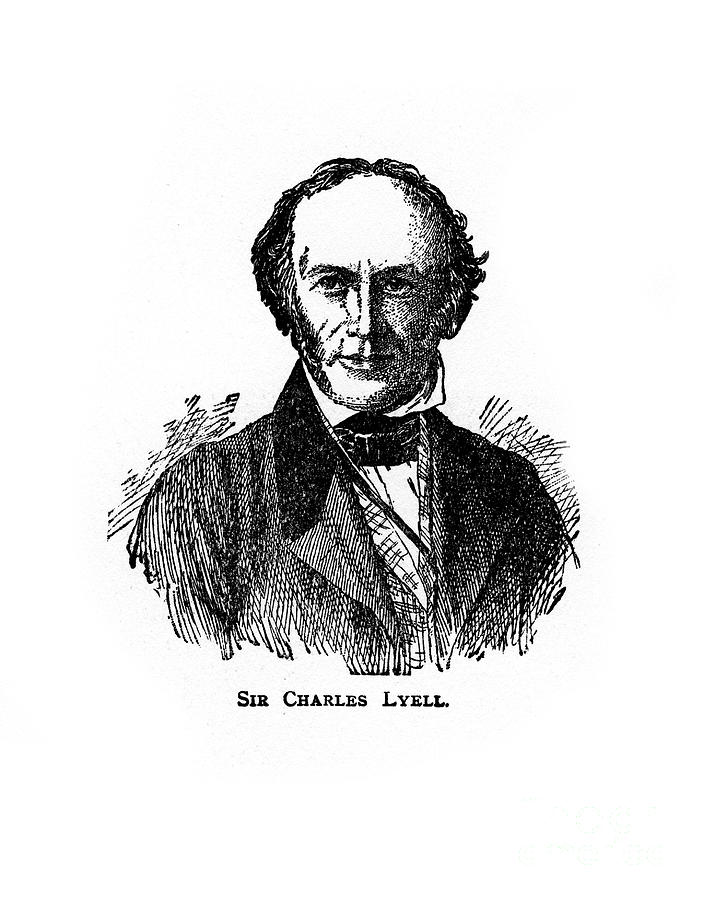 Sir Charles Lyell, 19th Century British Drawing by Print Collector