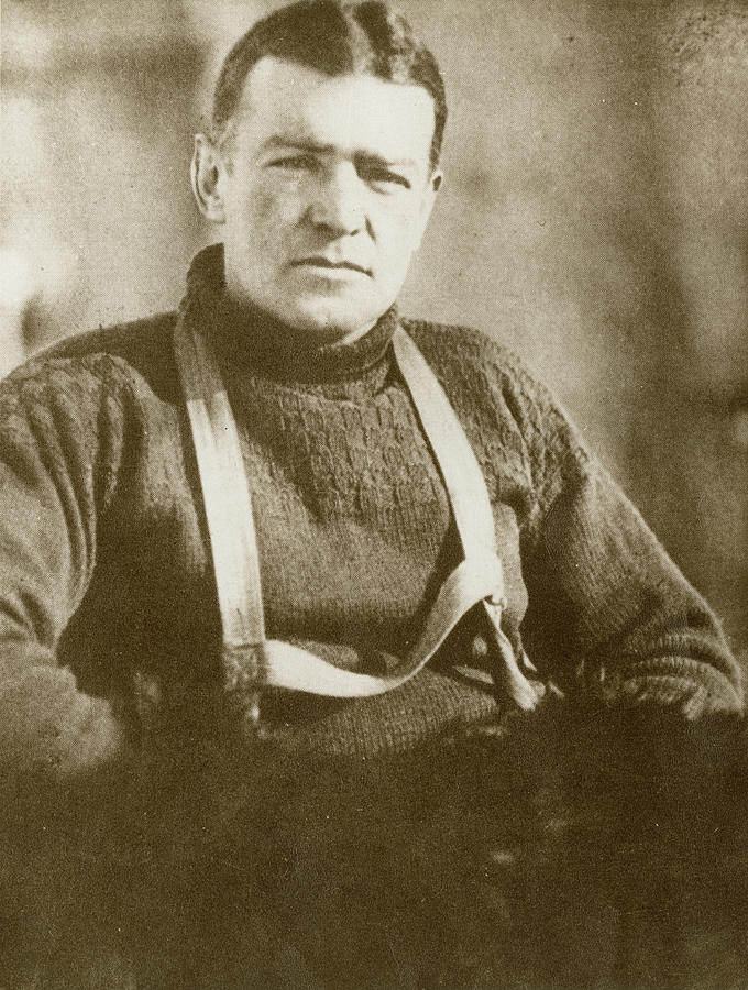 Sir Ernest Shackleton Photograph by Royal Geographical Society