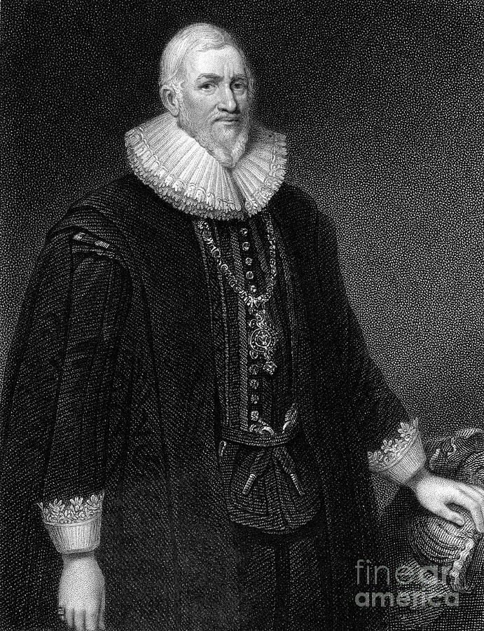 Sir Hugh Middleton 1560-1631 Drawing by Print Collector