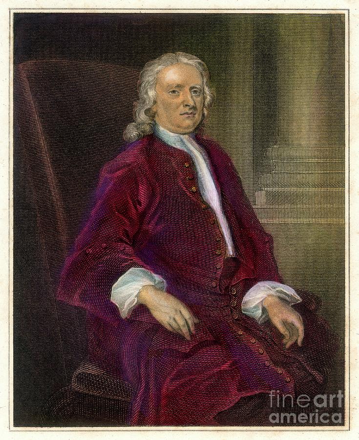 Sir Isaac Newton Photograph by Detlev Van Ravenswaay/science Photo Library