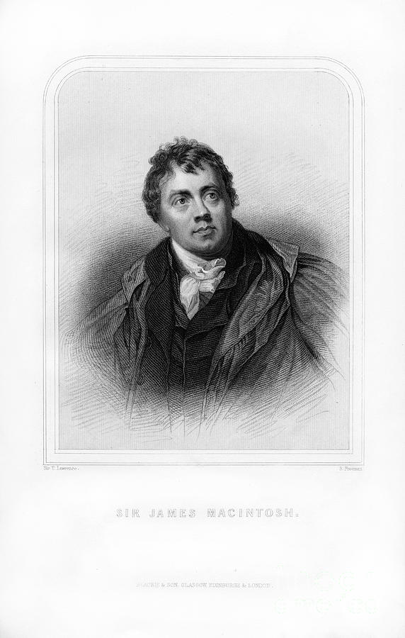 Sir James Mackintosh, Scottish Writer Drawing by Print Collector