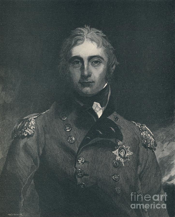 Sir John Moore Drawing by Print Collector