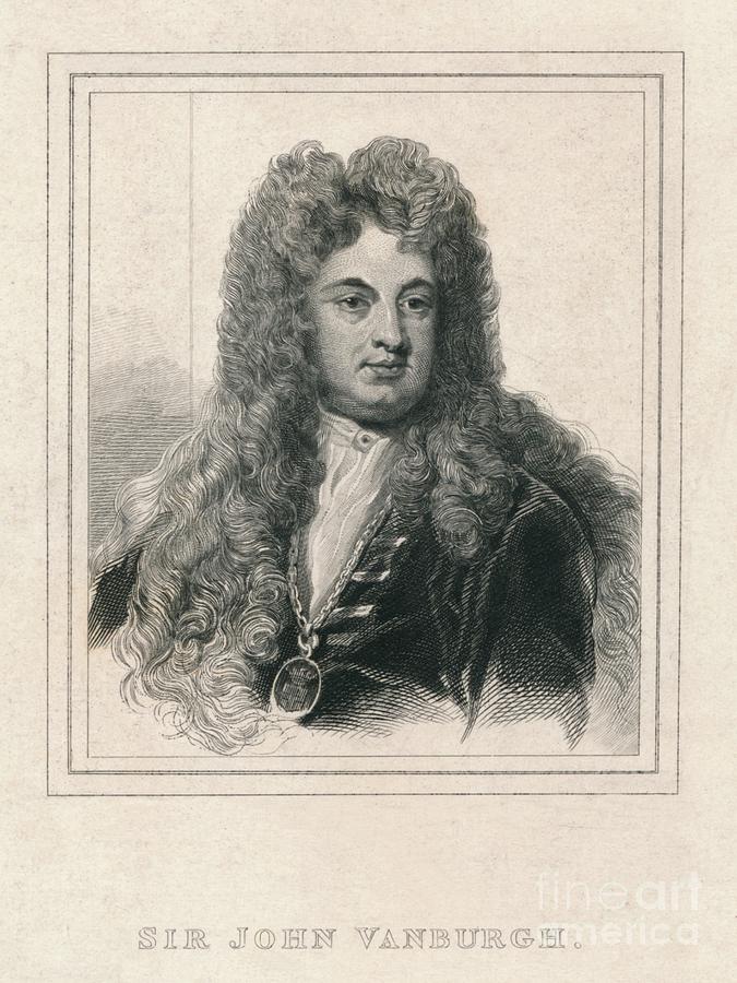 Sir John Vanburgh Drawing by Print Collector