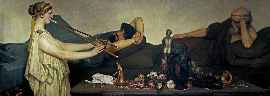 Sir Lawrence Alma Tadema / Pompeian Scene, or The Siesta, 1868, British School. Painting by Lawrence Alma-Tadema -1836-1912- Sir Lawrence Alma Tadema / Pompeian Scene, or The Siesta, 1868, British School. Painting by Lawrence Alma-Tadema -1836-1912-