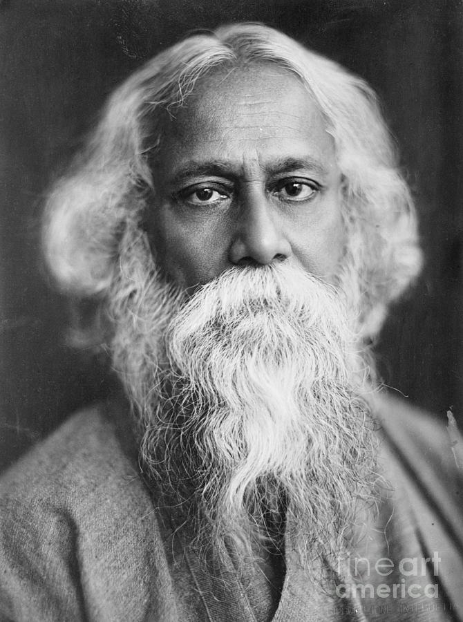 Sir Rabindranath Tagore Photograph by Bettmann