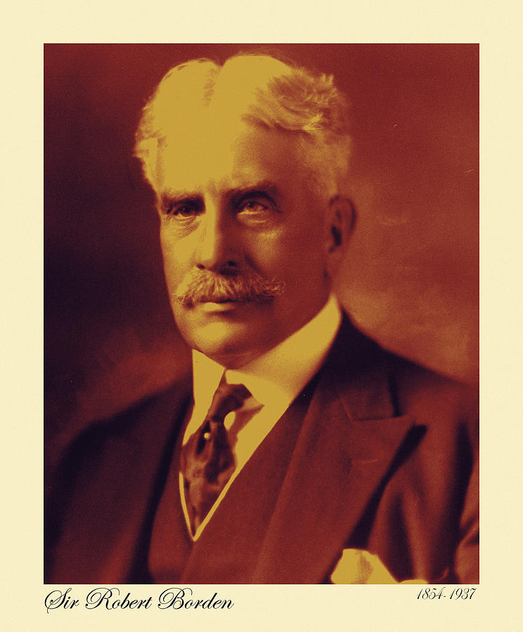 Canadian Prime Minister Photograph - Sir Robert Borden by Andrew Fare