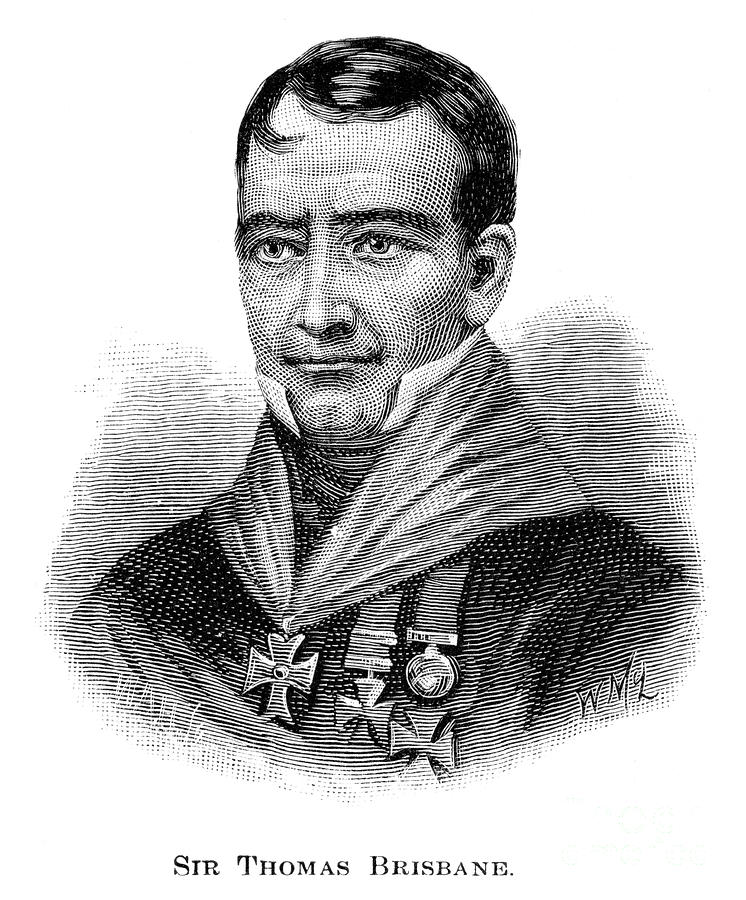 Sir Thomas Brisbane, British Soldier Drawing by Print Collector
