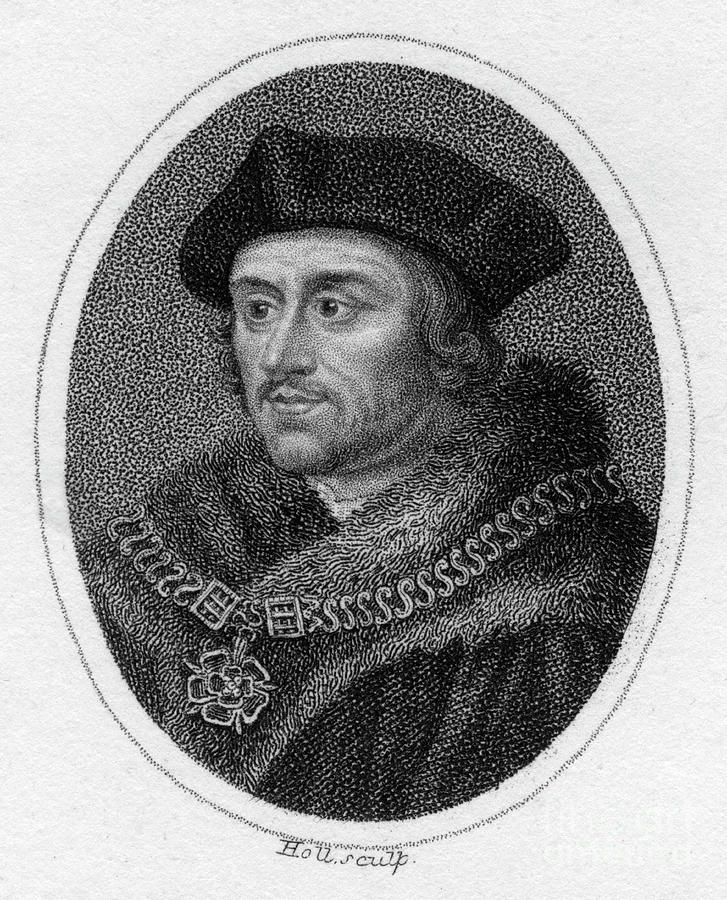 Sir Thomas More, 16th Century English Drawing by Print Collector - Pixels