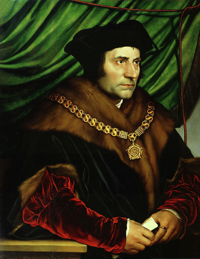 Sir Thomas More Painting by Hans Holbein