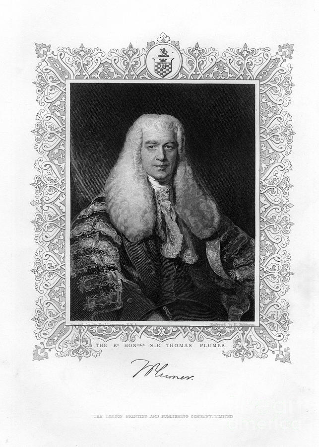 Sir Thomas Plumer 1753-1824, British Drawing by Print Collector