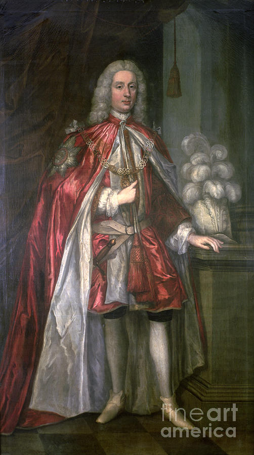 Sir William Gage, 7th Bart., K.b. Painting by English School