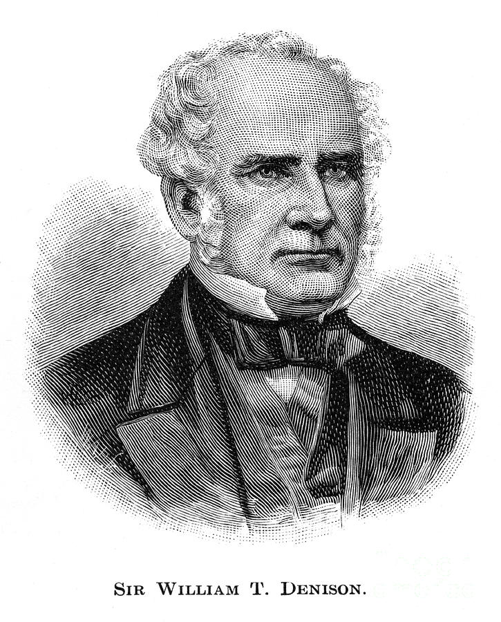 Sir William Thomas Denison, Governor Drawing by Print Collector
