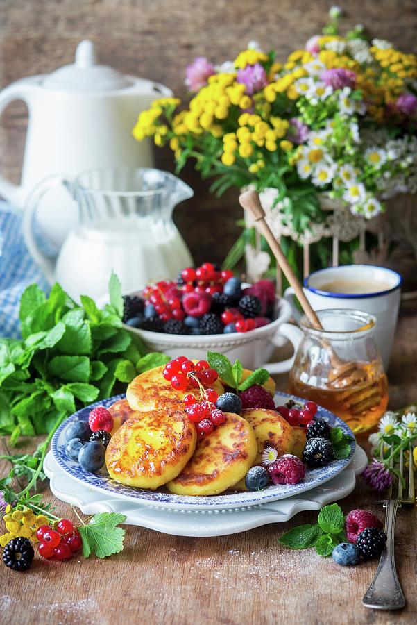 Sirniki cottage Cheese Fritters, Russia Photograph by Irina Meliukh ...