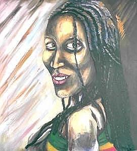 Sister Painting by Andrew Johnson Sister Painting by Andrew Johnson
