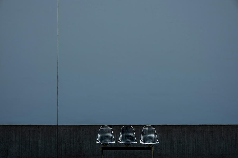 Architecture Photograph - Sit Down by Rolf Endermann