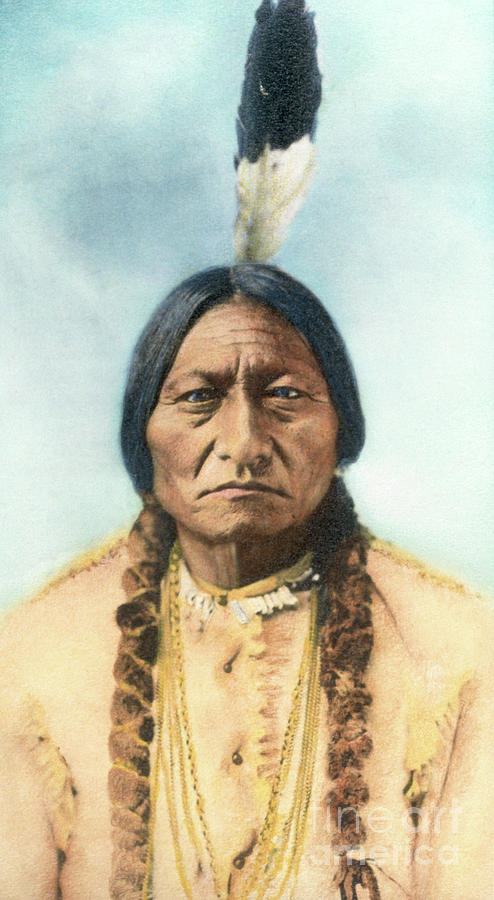 Feather Still Life Photograph - Sitting Bull, Native North American by Bettmann