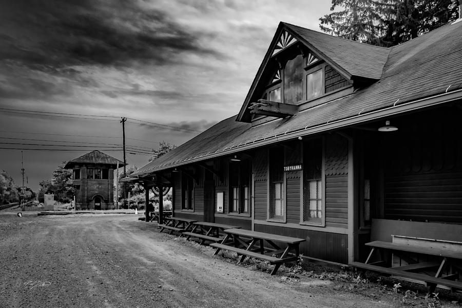 Sitting in a Railroad Station Photograph by David Quillman - Fine Art ...