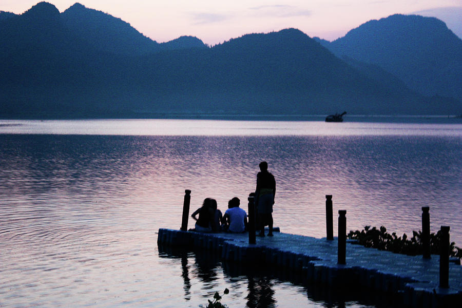 Sitting On A Jetty On The River At Photograph by Kat Payne Photography Sitting On A Jetty On The River At Photograph by Kat Payne Photography