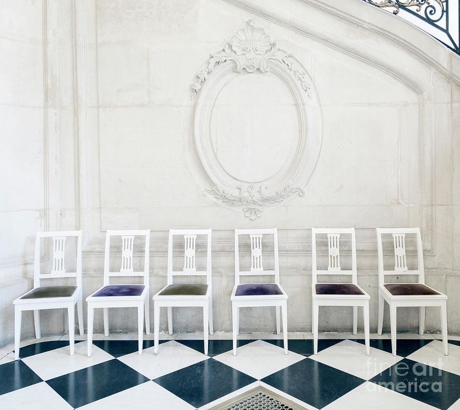 Six Rodin Chairs Photograph by Craig J Satterlee