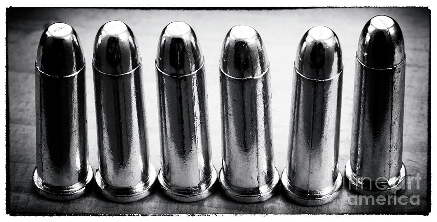 Six Ways to Sunday Ammo Photograph by John Rizzuto